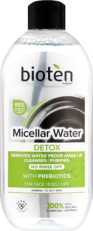Płyn micelarny do demakijażu - Bioten Detox Micellar Water for Normal to Oily Skin — Zdjęcie N1