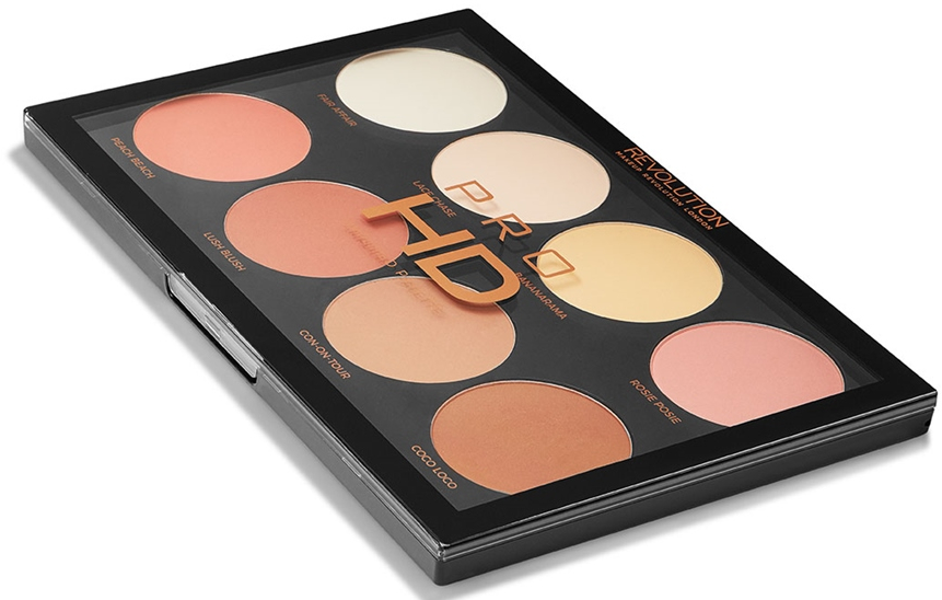 Paleta do makijażu - Makeup Revolution Pro HD Mega Matte Palette — Zdjęcie N1