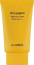 Lekki krem do opalania - The Saem Eco Earth Power Light Sun Cream SPF50+ PA+++ — Zdjęcie N2