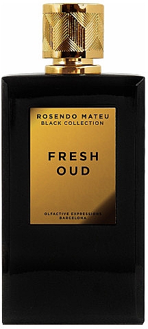 Rosendo Mateu Olfactive Expressions Black Collection Fresh Oud - Woda perfumowana  — Zdjęcie N1