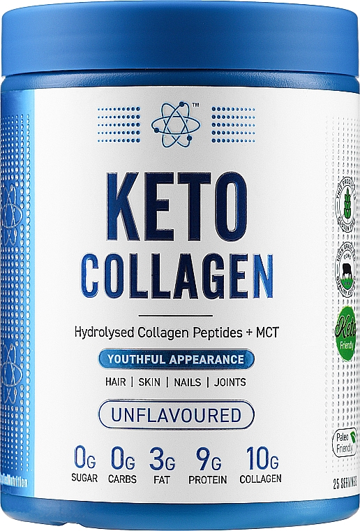 Suplement diety Peptydy kolagenowe - Applied Nutrition Keto Collagen Unflavoured — Zdjęcie N3
