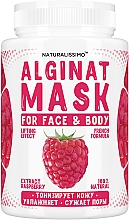 Maska alginianowa z maliną - Naturalissimoo Raspberry Alginat Mask — Zdjęcie N1