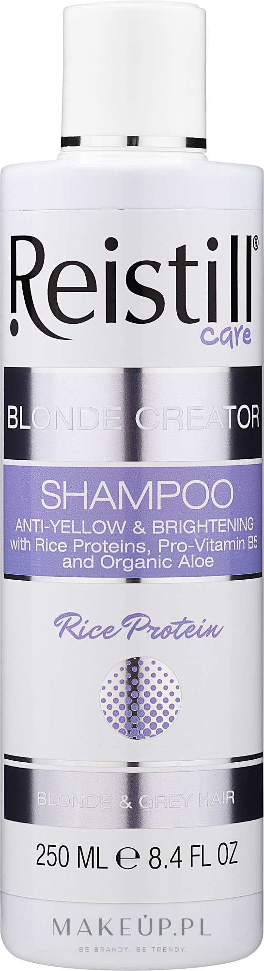 Szampon neutralizujący żółte odcienie - Reistill Blonde Creator Shampoo — Zdjęcie 250 ml