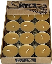 Cynamonowe świece zapachowe, 30 szt. - Admit Scented Eco Series Cinnamon — Zdjęcie N1