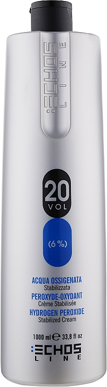 Krem-utleniacz - Echosline Hydrogen Peroxide Stabilized Cream 20 vol (6%) — Zdjęcie N9
