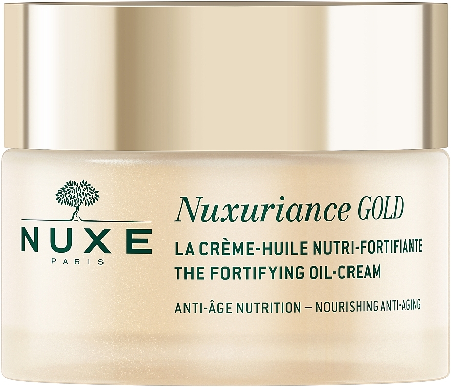 Ultraodżywczy olejkowy krem do twarzy - Nuxe Nuxuriance GOLD Nutri-Fortifying Oil-Cream