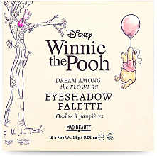 Paleta cieni do powiek - Mad Beauty Winnie The Pooh Eyeshadow Palette — Zdjęcie N1