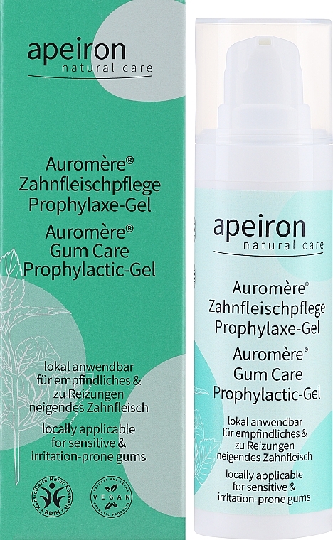 Profilaktyczny żel do dziąseł - Apeiron Auromère Gum Care Prophylaxe Gel — Zdjęcie N2