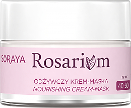 Kup Odżywczy krem-maska do twarzy na noc 40+ - Soraya Rosarium Nourishing Night Cream Mask