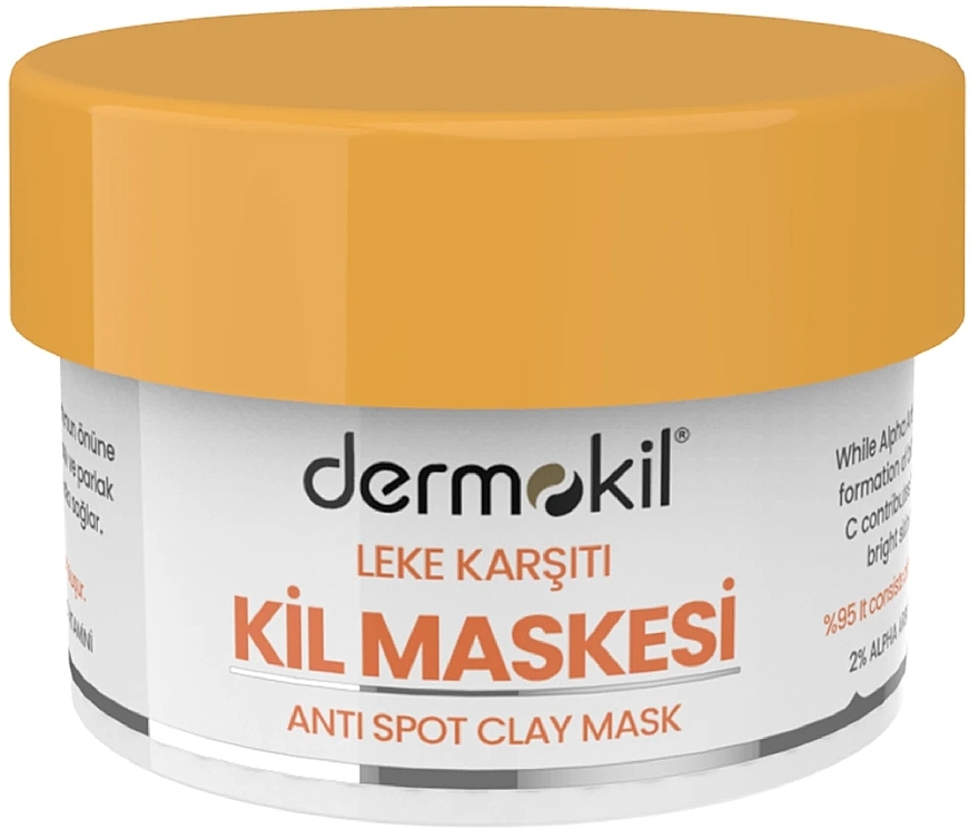 Maseczka z glinki przeciw plamom starczym - Dermokil Anti Spot Clay Mask — Zdjęcie N1