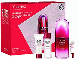 Kup Zestaw - Shiseido Ultimune Skin Defense Program (conc/50ml + foam/15ml + softner/30ml + conc/3ml)