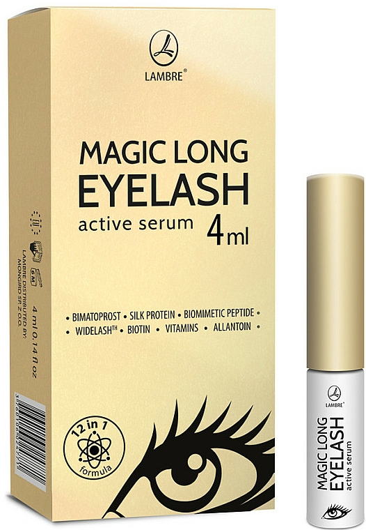 Wzmacniające serum do rzęs - Lambre Magic Long Eyelash Active Serum — Zdjęcie N1