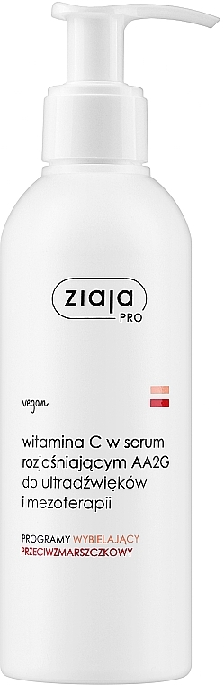 Witamina C w serum rozjaśniającym AA2G - Ziaja Pro — Zdjęcie N1