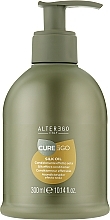 Odżywka do włosów niesfornych i kręconych - Alter Ego CureEgo Silk Oil Silk Effect Conditioner — Zdjęcie N1