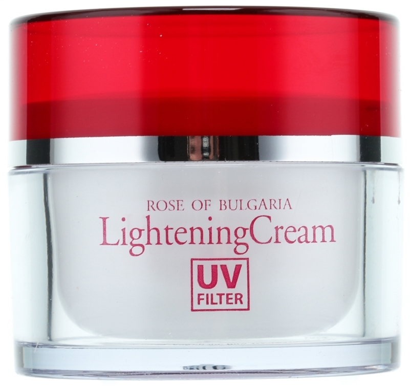 Krem do twarzy rozjaśniający przebarwienia - BioFresh Rose of Bulgaria Lightening Cream