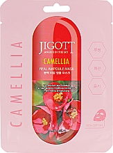 Kup Ampułkowa maska w płachcie Kamelia - Jigott Camellia Real Ampoule Mask