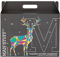 Kup Kalendarz adwentowy dla mężczyzn, 24 produkty - Man’Stuff Toiletry Advent Calendar