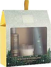 PRZECENA! Zestaw - Scottish Fine Soaps Winter Wonderland Cosy Night Pack (sh/gel/100 ml + b/cr/75 ml + candle/1 pc) * — Zdjęcie N1