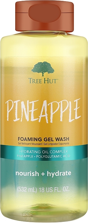 Żel pod prysznic - Tree Hut Pineapple Foaming Gel Wash — Zdjęcie N1