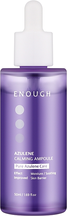 Kojące serum do twarzy z azulenem - Enough Azulene Calming Ampoule — Zdjęcie N1