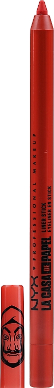 Wodoodporna kredka do oczu - NYX Professional Makeup La Casa De Papel Liner Stick — Zdjęcie N6