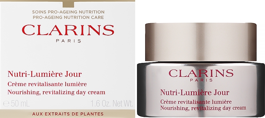Krem odmładzający na dzień - Clarins Nutri-Lumière Day Cream  — Zdjęcie N1