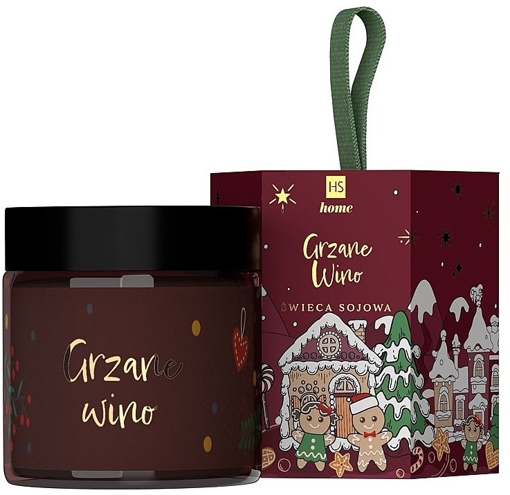 Świeca aromatyczna Grzane wino - HiSkin Home Mulled Wine Candle — Zdjęcie N1