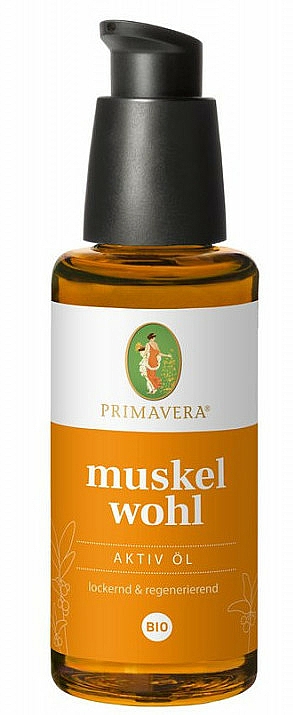 Relaksujący olejek do masażu - Primavera Muscle Active Oil — Zdjęcie N1