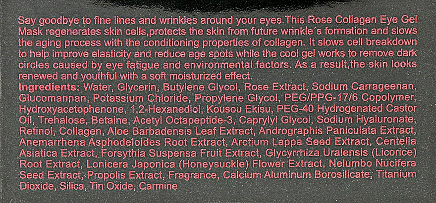 Hydrożelowe plastry na cienie pod oczami z ekstraktem z róży - Sersanlove Blueberry Collagen Eye Gel Mask — Zdjęcie N5