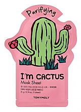 Kup Maseczka do twarzy - Tony Moly I'm Cactus Mask Sheet