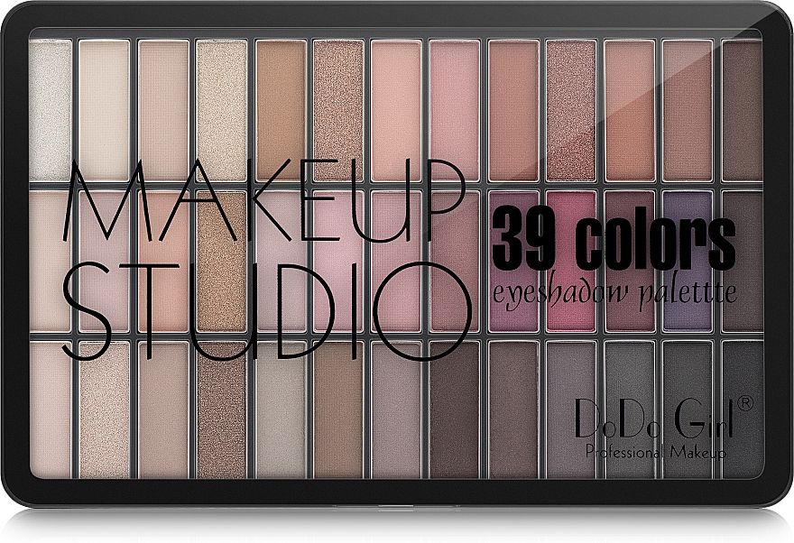 Paletka do makijażu oczu - DoDo Girl MakeUp Studio 39 Colors Eyeshadow Palette — Zdjęcie N2
