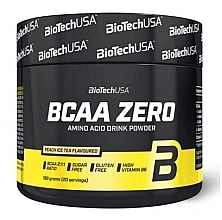 Kompleks aminokwasów o smaku mrożonej herbaty brzoskwiniowej - BioTechUSA BCAA Zero Peach Ice Tea Amino Acid Drink Powder  — Zdjęcie N1