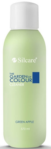 Odtłuszczacz do paznokci Zielone jabłko - Silcare Cleaner The Garden Of Colour Green Apple — Zdjęcie N3