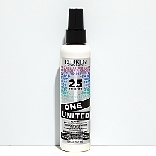 Wielofunkcyjny spray ochronno-pielęgnacyjny do włosów - Redken One United All-In-One Multi-Benefit Treatment — Zdjęcie N7