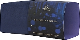 Zestaw - Aromatherapy Associates De-Stress And Calm Gift Set (cosmetic bag/1pc + bath and show oil/55ml + b/oil/100ml + b/gel/150ml) — Zdjęcie N3