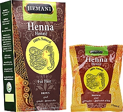 Naturalna henna do włosów - Hemani Natural Henna Powder — Zdjęcie N2