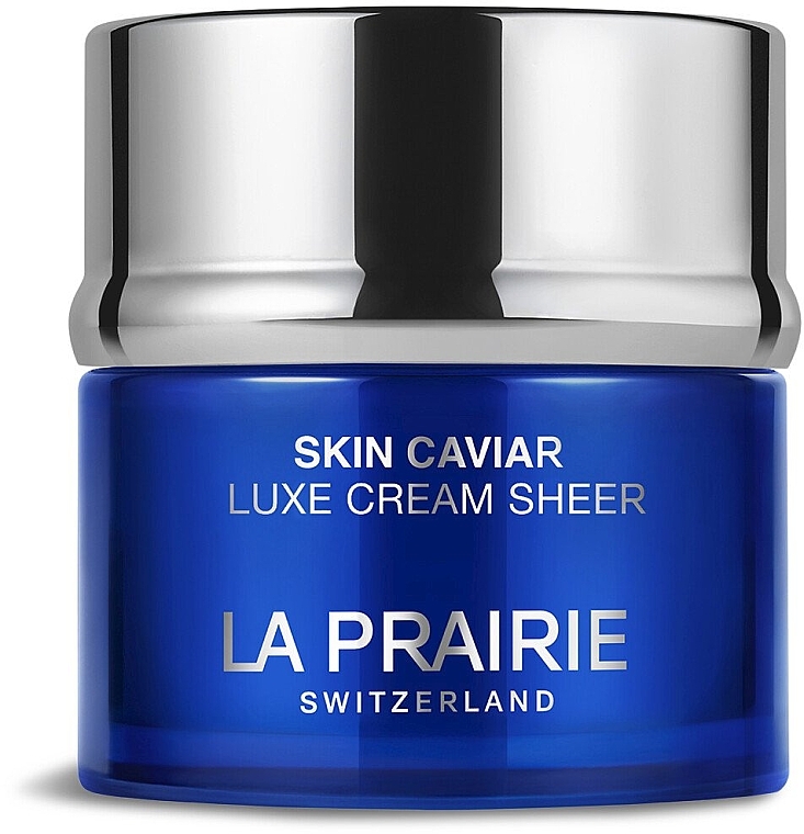 Lekki wzmacniający krem liftingujący do twarzy - La Prairie Skin Caviar Luxe Cream Sheer — Zdjęcie N8