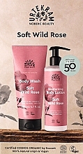 Kup Zestaw - Urtekram Soft Wild Rose Body Care Gift Box (b/wash/200ml + b/lot/245ml)