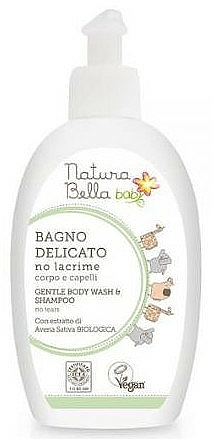 Pianka i szampon 2 w 1 dla dzieci - Naturabella Kids Foam and Shampoo