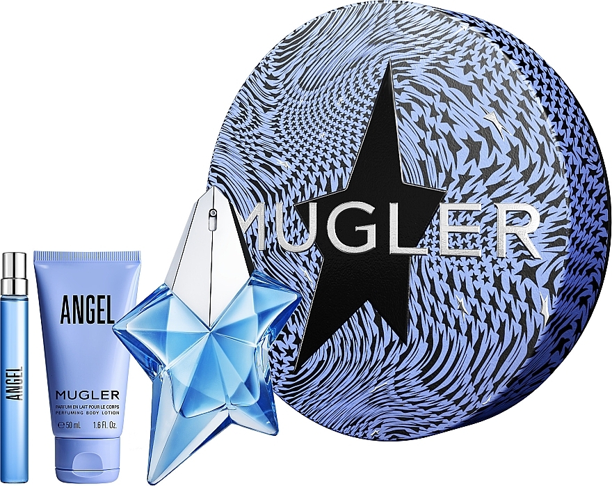 Mugler Angel - Zestaw (edp/50ml + b/lot/50ml + edp/mini/10ml) — Zdjęcie N1