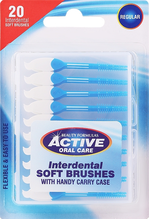 Szczoteczki międzyzębowe - Beauty Formulas Active Oral Care Interdental Soft Brushes 