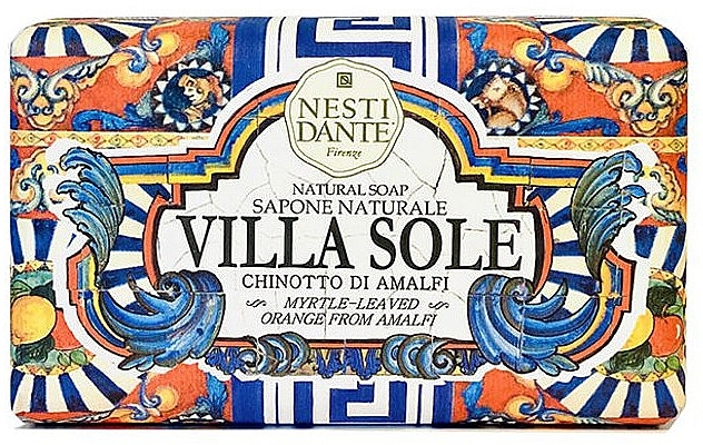 Mydło o zapachu cytryny i białych kwiatów - Nesti Dante Villa Sole — Zdjęcie N1