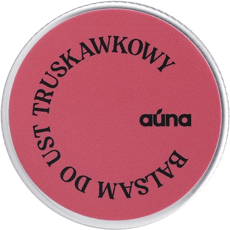 Balsam do ust Truskawka - Auna Strawberry Lip Balm — Zdjęcie N3