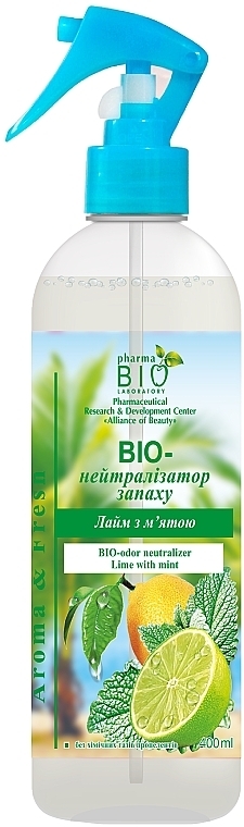 Odświeżacz powietrza Bioneutralizator zapachu Limonka z miętą - Pharma Bio Laboratory — Zdjęcie N1