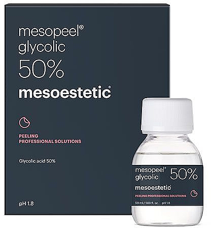 Powierzchowny peeling glikolowy 50% - Mesoestetic Mesopeel Glycolic 50% — Zdjęcie N2