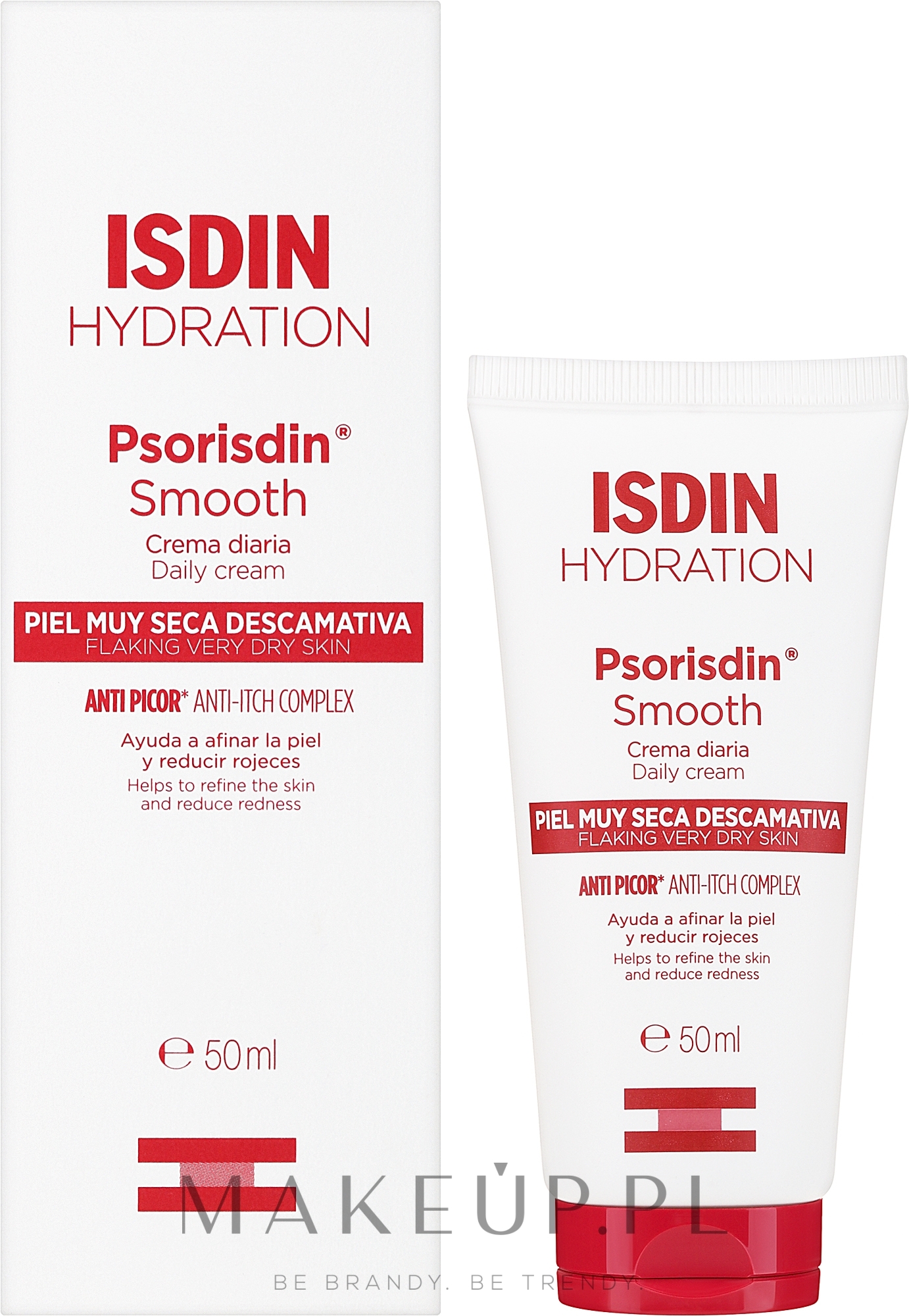 Krem do pielęgnacji ciała - Isdin Psorisdin Smooth Cream — Zdjęcie 50 ml