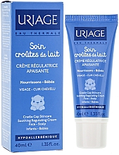 Regulujący krem dla niemowląt łagodzący objawy ciemieniuchy - Uriage Soin Croûtes de Lait Soothing Regulating Cream — Zdjęcie N3