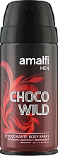 Dezodorant w sprayu Dzika czekolada - Amalfi Men Deodorant Body Spray Choco Wild — Zdjęcie N1