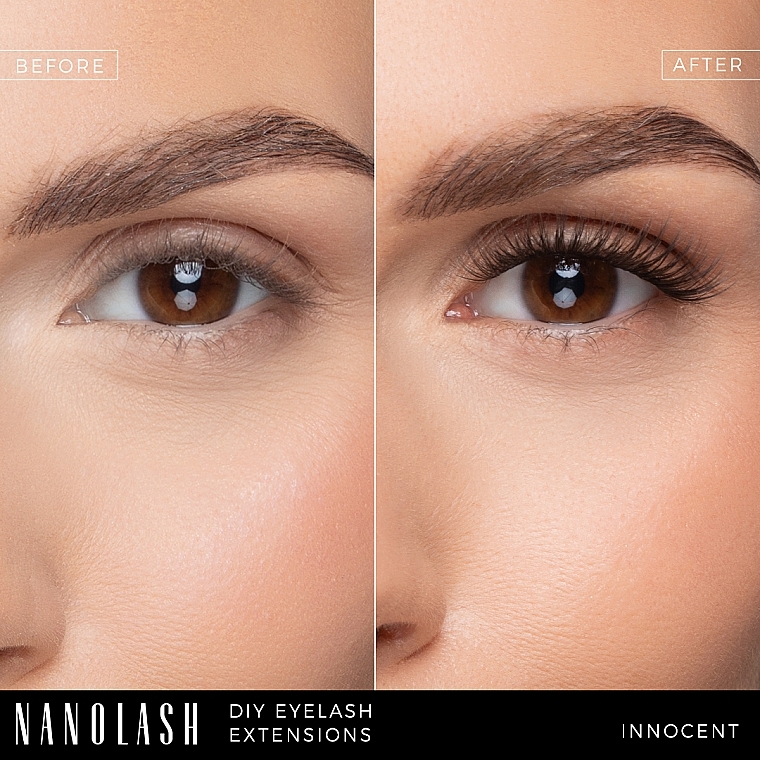 Sztuczne rzęsy - Nanolash Diy Eyelash Extensions Innocent — Zdjęcie N6