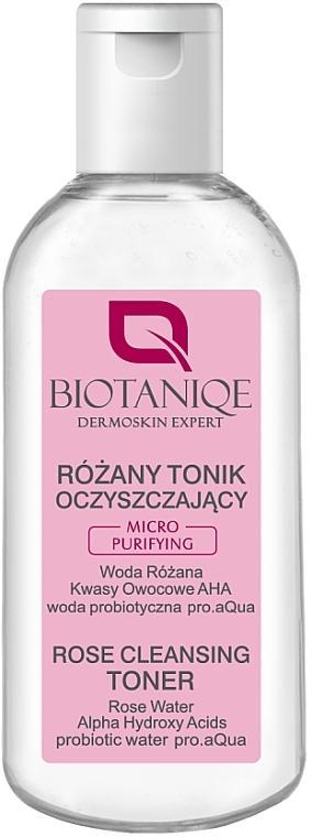 Różany tonik oczyszczający - Biotaniqe Micro Purifying — Zdjęcie N1